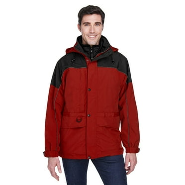 88006 North End Mens 3-in-1 Two-Tone Parka XXX-Large Black / Dark Graphite 88006 North End Mens 3-in-1 Two-Tone Parka XXX-Large Black / Dark Graphite